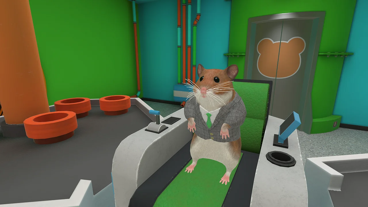 Meet the BOSS hamster